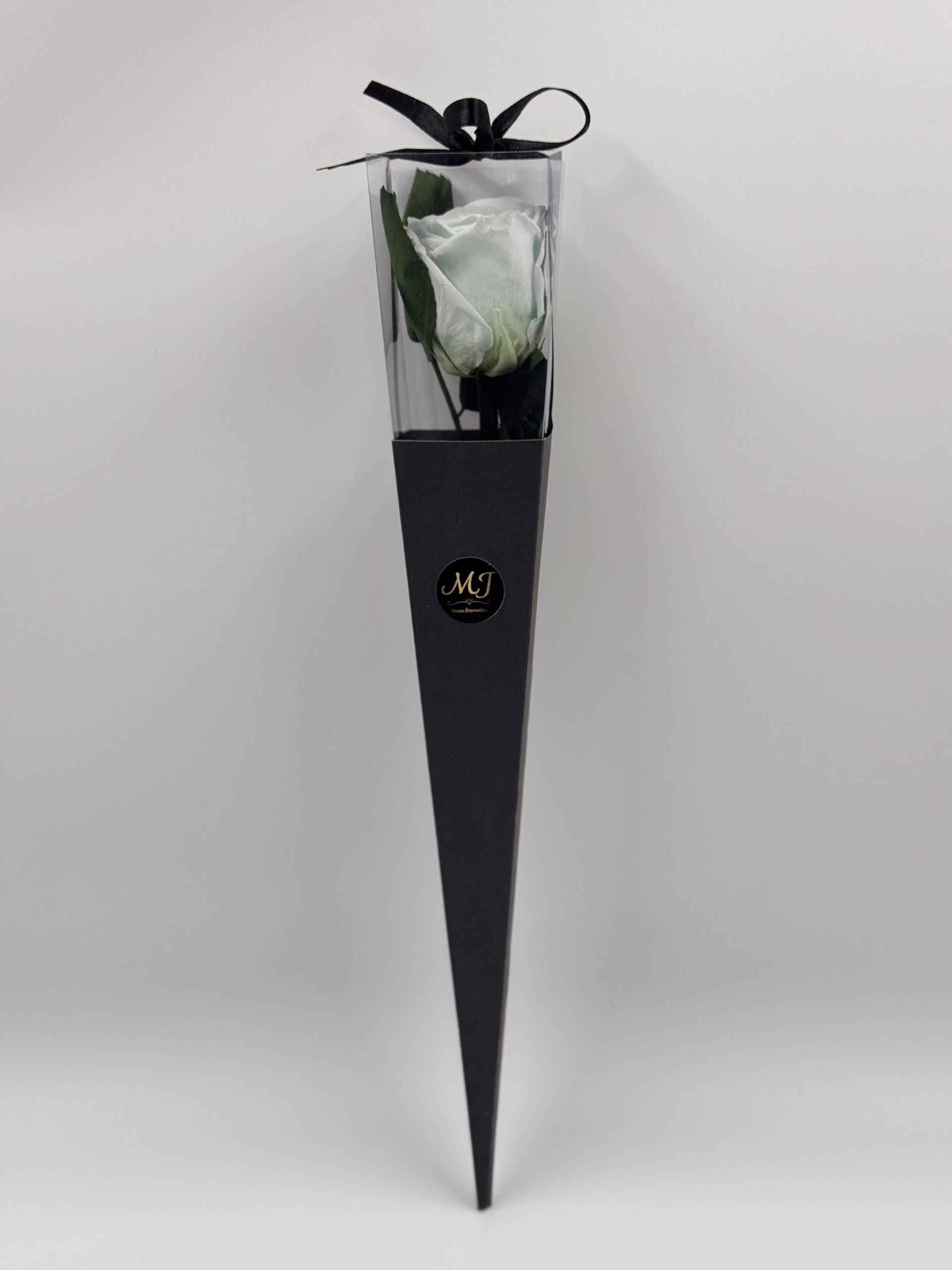 Eternal Rose Heaven Off White with Stem (Black Triangular Packaging) 1 Eternal Rose Heaven Off White with Stem (Black Triangular Packaging)