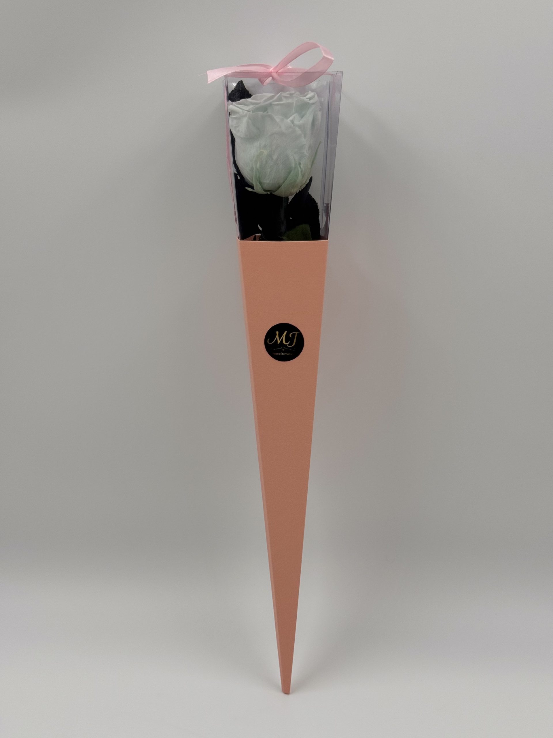 Eternal Rose Heaven Off White with Stem (Pink Triangular Packaging) 1 Eternal Rose Heaven Off White with Stem (Pink Triangular Packaging)